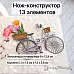 Нож "Палисадник. Велосипед", 6,7х7 см (ScrapMania)