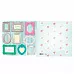Бумага 15х15 см "Счастье в мелочах. Рамочки" (АртУзор)