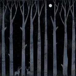Бумага "Дневник туриста. Лунная ночь" (ScrapMania)
