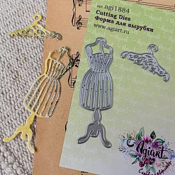 Нож "Мастерская модельера", 8,6х2,5 см (AgiArt) Нож "Мастерская модельера", 8,6х2,5 см (AgiArt)