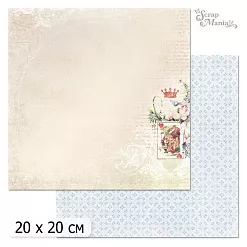 20х20 Бумага "Алиса в сказке. Дизайн 2" (ScrapMania)