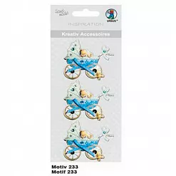 Наклейки объемные "У нас мальчик!" (Ursus)