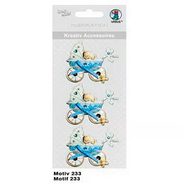 Наклейки объемные "У нас мальчик!" (Ursus)