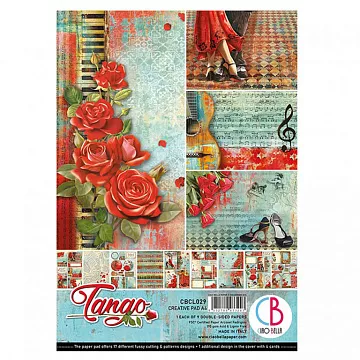 Набор бумаги А4 "Tango", 9 листов (Ciao bella)