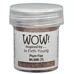 Пудра для эмбоссинга непрозрачная "Plum Fizz. Сливовая шипучка" (WOW)