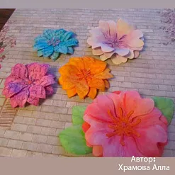 Нож "Цветы", 8х9 см (DoCrafts)