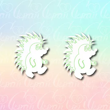 Чипборд "Ежик" (LeoMammy)