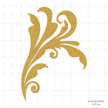 Нож "Завиток 14", 4,2х5,9 см (Mr.Painter)