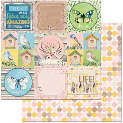 Бумага "Serendipity. Greetings" (BoBunny)