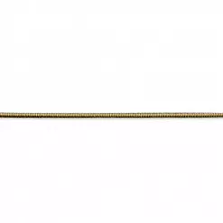 Шнур-резинка "Бежевая", 1 м, толщина 1 мм