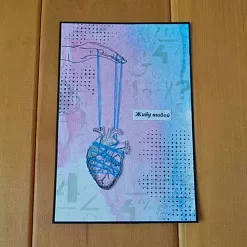 Штамп "Прими", 5,6х1,9 см (Скрапклуб)