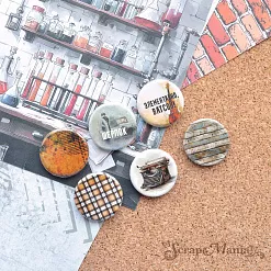 Набор фишек "Элементарно, Ватсон!" (ScrapMania) Набор фишек "Элементарно, Ватсон!" (ScrapMania)