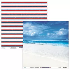 Бумага 30х30 см "Riviera Moments 04" (Mintay)