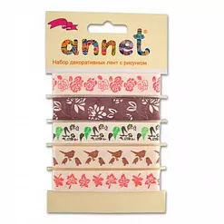 Набор хлопковых лент "Осенняя пора"