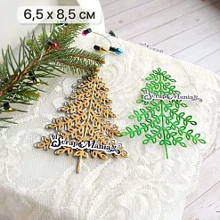 Нож "Сказка на Новый Год. Деревце", 6,5х8,5 см (ScrapMania) Нож "Сказка на Новый Год. Деревце", 6,5х8,5 см (ScrapMania)