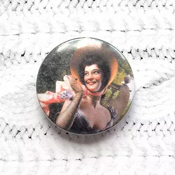 Фишка "Красота прошлого. Дама в шляпке" (Scrapmania)