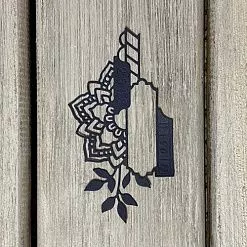 Нож "Хлопковые истории 5", 6,5х12 см (ArtScrap)