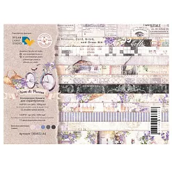 Набор бумаги А5 "Arоme de Provence", 12 листов (DreamLight Studio)