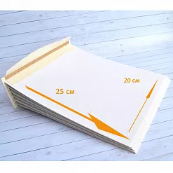 Переплет на 7 разворотов, с листами 20х25, цвет крафт, шаг 0,7 см