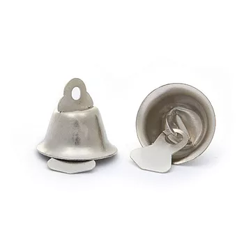 Колокольчик серебряный, диаметр 3,8 см, 1 шт