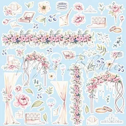 Бумага 30х30 см "Just You And Me. Элементы/Elements" (PaperBlonde)