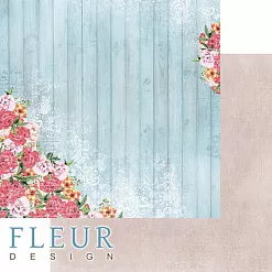 Набор бумаги 15х15 см "Зефир", 24 листа (Fleur-design)