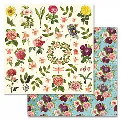 Бумага "Летняя феерия. Картинки" (ScrapMania)