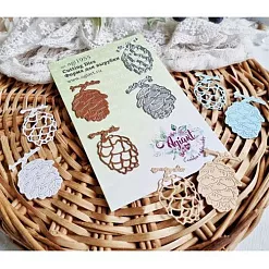 Нож "Кедровые шишки", 4,5х2,6 см (AgiArt) Нож "Кедровые шишки", 4,5х2,6 см (AgiArt)