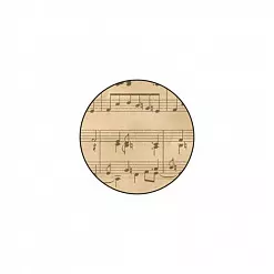 Фишка "Винтажная романтика. Музыка" (ScrapMania) Фишка "Винтажная романтика. Музыка" (ScrapMania)