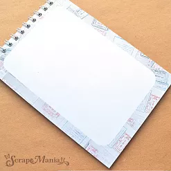 Блокнот на пружине А6 "Записки путешественника", 16 листов (ScrapMania)