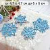 Нож "Снежинки крупные. Пушистые", 6х6 см (ScrapMania)