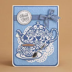 Набор ножей для вырубки Xcut "Ажур. Время пить чай" (DoCrafts) Набор ножей для вырубки Xcut "Ажур. Время пить чай" (DoCrafts)