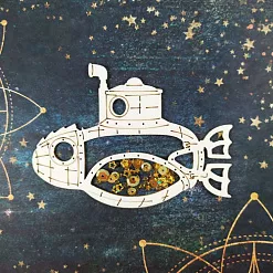 Чипборд "Шейкер. Батискаф. Маленький (CraftStory)