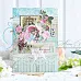 Набор бумаги 15х15 см "Курортный Роман", 24 листа (ScrapBerry's)