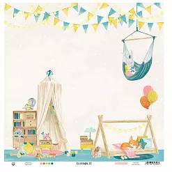 Бумага "Good Night - 03" (Piatek13)