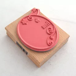 Резиновый штамп на деревянной основе "Для-от (To-From)" Резиновый штамп на деревянной основе "Для-от (To-From)"