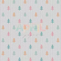 Набор бумаги 30х30 см "Снежная нежная", 13 листов (April Paper)