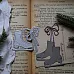 Нож "Фигурные коньки", 5х4,5 см (Scrapfriend) Нож "Фигурные коньки", 5х4,5 см (Scrapfriend)