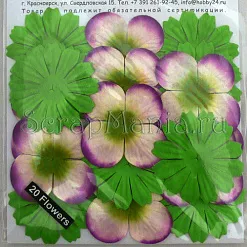 Набор цветов "Сочная зелень" (Hobby24)