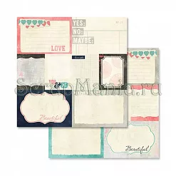 Бумага "Надписи и ярлычки" (Glitz)