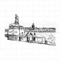 Штамп "Сфинкс", 9,5х5 см (Скрапклуб)