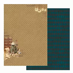 Набор бумаги А4 "Мой мужчина", 7 листов (Scrapmama)