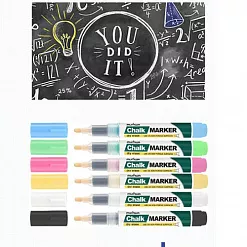 Маркер меловой 3 мм, цвет белый Маркер меловой 3 мм, цвет белый