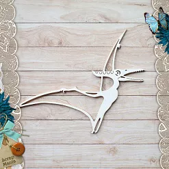 Чипборд "Эра динозавров. Шейкер. Птеранодон большой" (ScrapMania) Чипборд "Эра динозавров. Шейкер. Птеранодон большой" (ScrapMania)