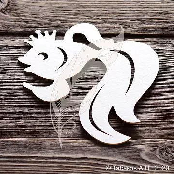 Заготовка для тиснения "Рыбка" (ArtLines) Заготовка для тиснения "Рыбка" (ArtLines)