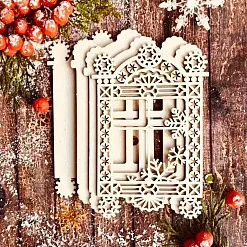 Шейкер "Окно с ажурным наличником", 8,1х12,2 см (WoodHome)