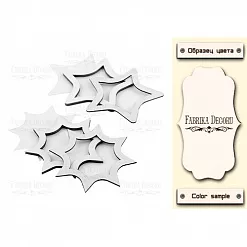 Набор украшений из чипборда "Шейкер. Звезды" (Фабрика декору)