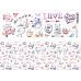 Лист с картинками 10х30 см "Любовь и мишки" (ScrapMania) Лист с картинками 10х30 см "Любовь и мишки" (ScrapMania)