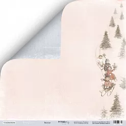 Бумага "Shabby Winter. Веселье" (Скрапмир)