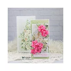 Бумага 30х30 см "White Roses. Elements 5" (ScrapAndMe)